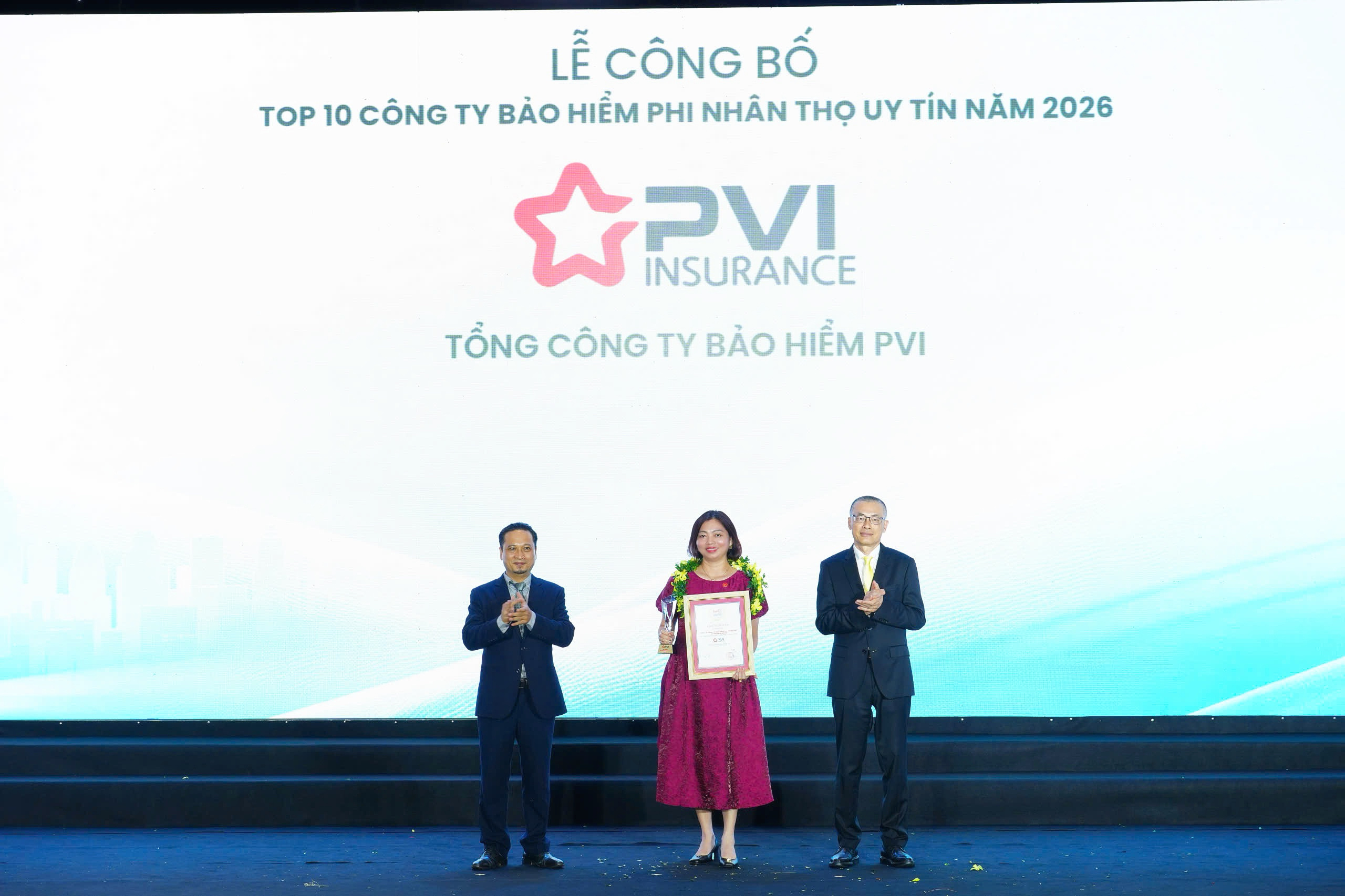Bảo hiểm PVI liên tiếp được ghi nhận ở nhiều giải thưởng trong nước và quốc tế